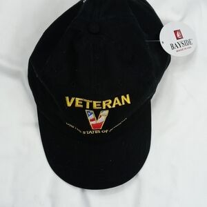 NWT Bayside Veteran baseball hat